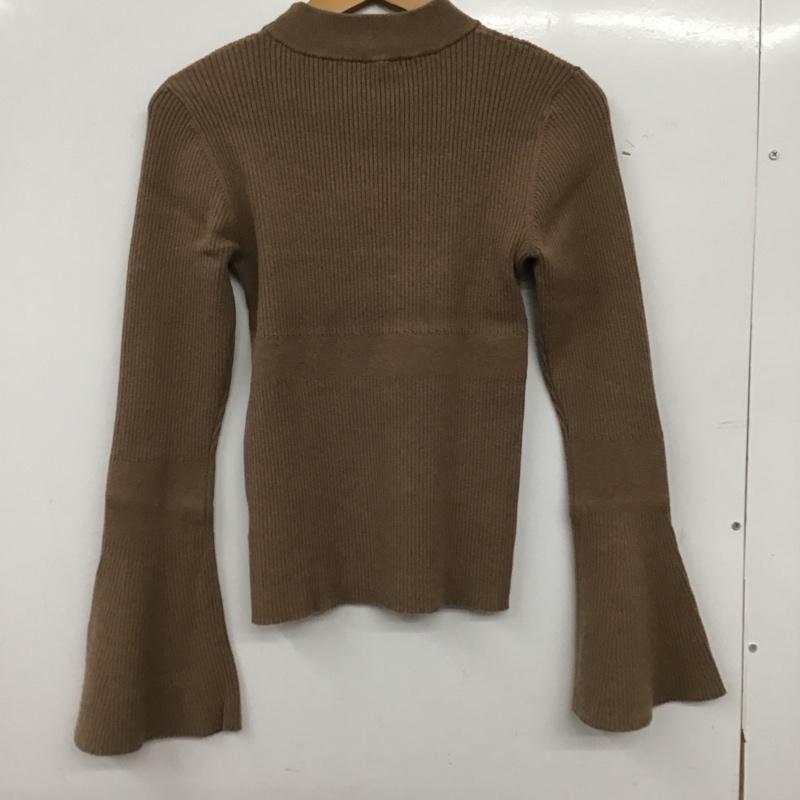 スナイデル SNIDEL ニット、セーター 長袖 swnt185073 シンプルニット FREE 無地 ベージュ / ベージュ / beige レディース USED 古着 中古 10157708