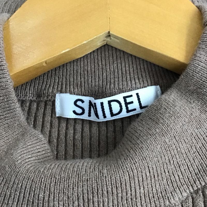 スナイデル SNIDEL ニット、セーター 長袖 swnt185073 シンプルニット FREE 無地 ベージュ / ベージュ / beige レディース USED 古着 中古 10157708