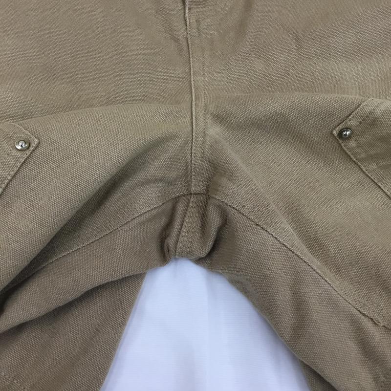 カーハート Carhartt パンツ ショートパンツ Carhartt sacai 24-03392M ダブルニー ダック ショートパンツ 4 無地 ベージュ / ベージュ / beige メンズ USED 古着 中古 10157710