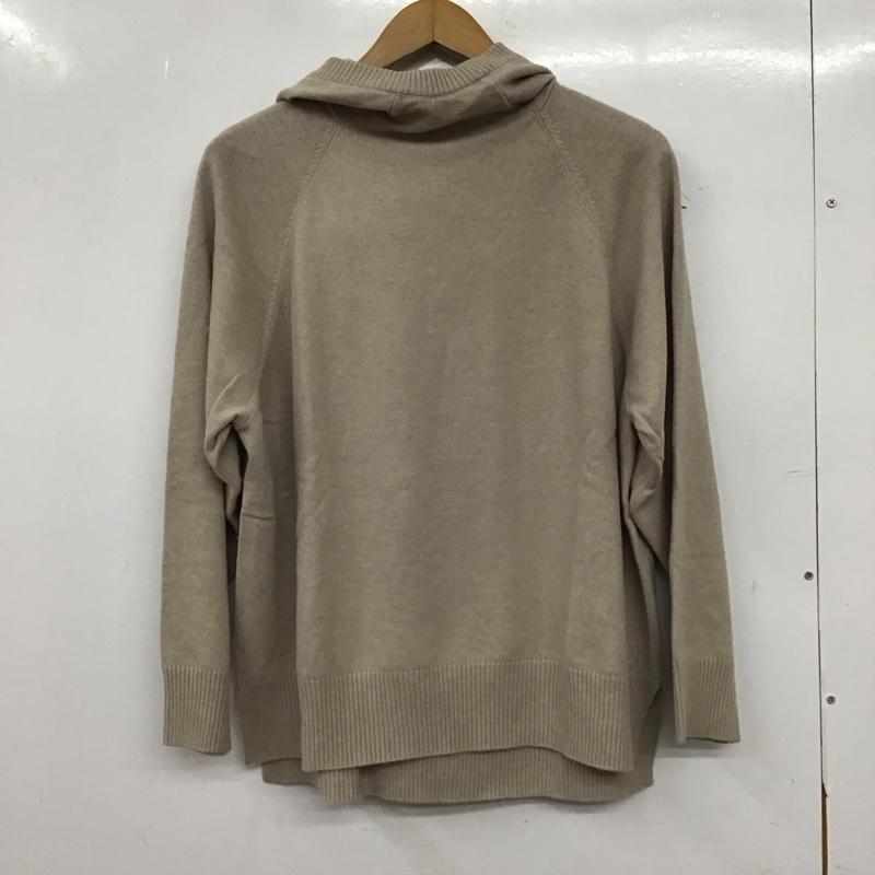 ひより HIYORI パーカー 長袖 無地 ベージュ / ベージュ / beige レディース USED 古着 中古 10157713