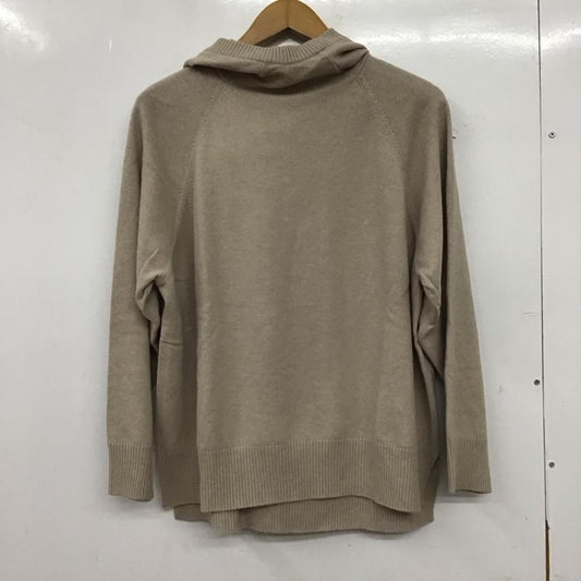 ひより HIYORI パーカー 長袖 無地 ベージュ / ベージュ / beige レディース USED 古着 中古 10157713