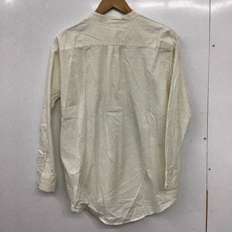 ひより HIYORI シャツ、ブラウス 長袖 FREE 無地 オフホワイト / オフホワイト / レディース USED 古着 中古 10157715