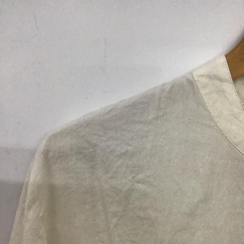 ひより HIYORI シャツ、ブラウス 長袖 FREE 無地 オフホワイト / オフホワイト / レディース USED 古着 中古 10157715
