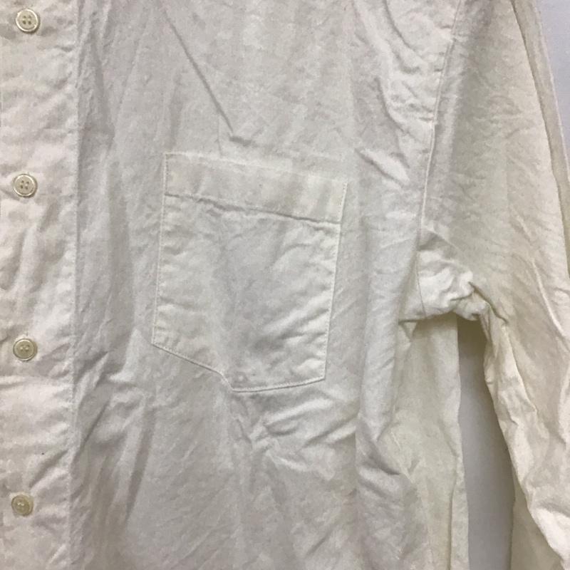 ひより HIYORI シャツ、ブラウス 長袖 FREE 無地 オフホワイト / オフホワイト / レディース USED 古着 中古 10157715