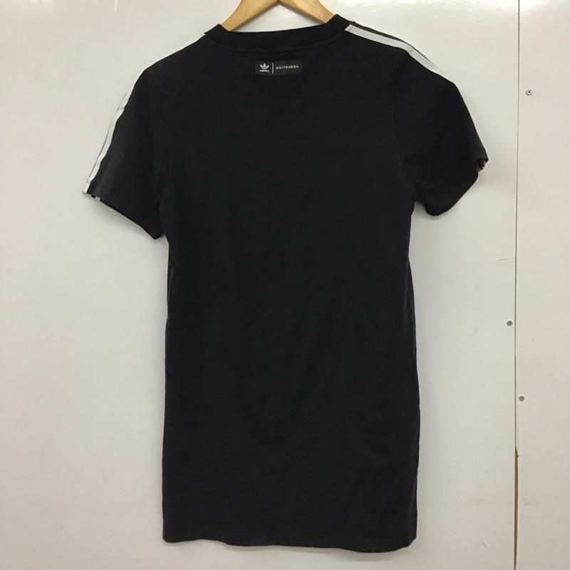 アディダス adidas Tシャツ 半袖 marimekko H20487 M プリント 黒 / ブラック / black レディース USED 古着 中古 10157717