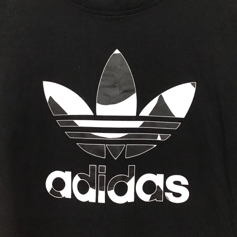 アディダス adidas Tシャツ 半袖 marimekko H20487 M プリント 黒 / ブラック / black レディース USED 古着 中古 10157717
