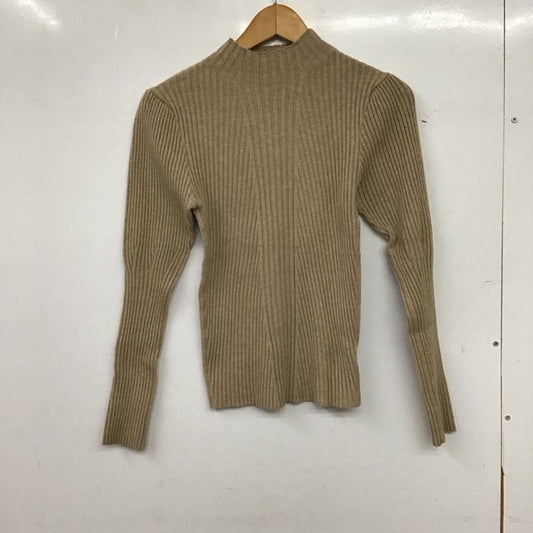スナイデル SNIDEL ニット、セーター 長袖 SWNT195068 パフスリーブニットプルオーバー FREE 無地 ベージュ / ベージュ / beige レディース USED 古着 中古 10157718