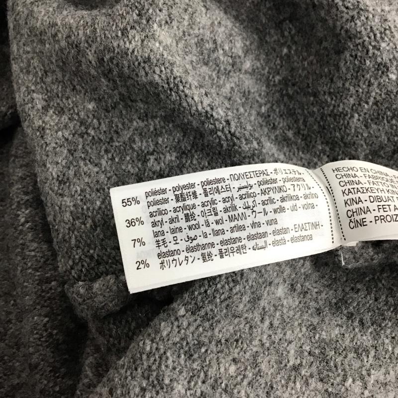 ザラ ZARA ニット、セーター 半袖 M 無地 灰 / グレー / gray レディース USED 古着 中古 10157723