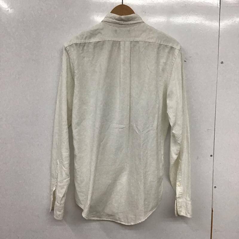 ポロバイラルフローレン Polo by RALPH LAUREN シャツ、ブラウス 長袖 長袖シャツ 無地シャツ カラーシャツ ボタンダウンシャツ ロゴ、文字 白 / ホワイト / white メンズ USED 古着 中古 10157724