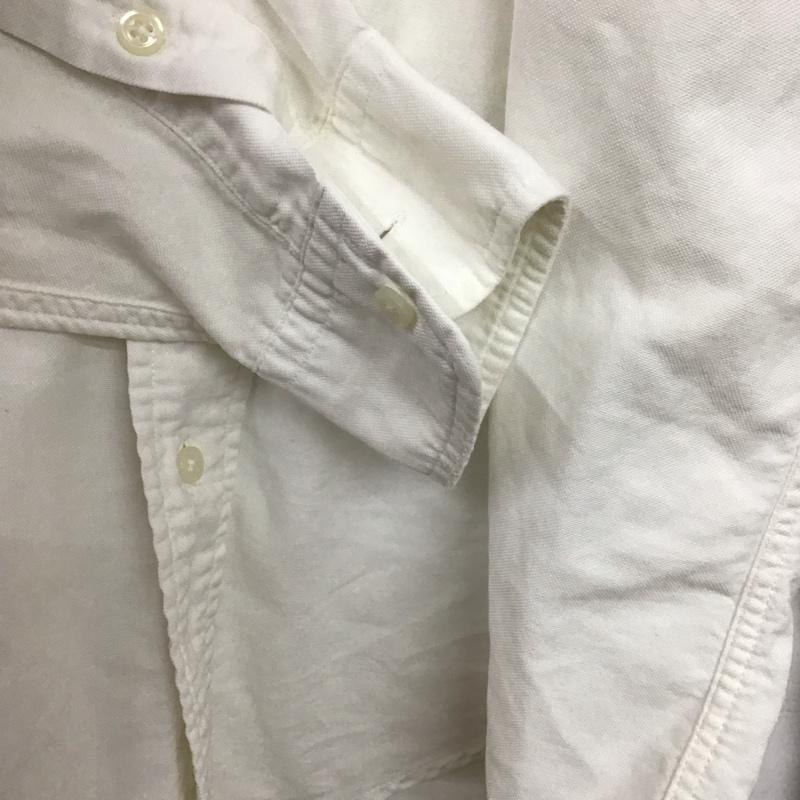 ポロバイラルフローレン Polo by RALPH LAUREN シャツ、ブラウス 長袖 長袖シャツ 無地シャツ カラーシャツ ボタンダウンシャツ ロゴ、文字 白 / ホワイト / white メンズ USED 古着 中古 10157724