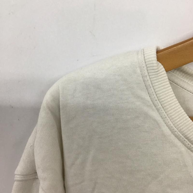 ザラ ZARA カットソー 長袖 L 無地 オフホワイト / オフホワイト / レディース USED 古着 中古 10157725