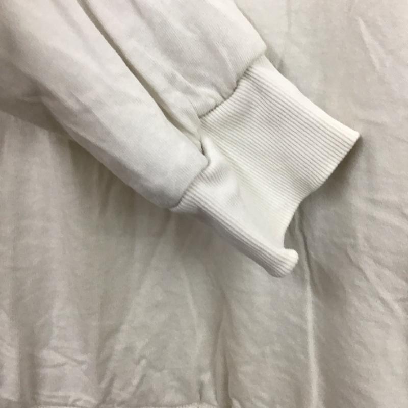 ザラ ZARA カットソー 長袖 L 無地 オフホワイト / オフホワイト / レディース USED 古着 中古 10157725