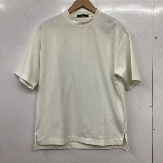 シップス SHIPS Tシャツ 半袖 半袖カットソー プリントTシャツ クルーネックカットソー S 無地 白 / ホワイト / white メンズ USED 古着 中古 10157734