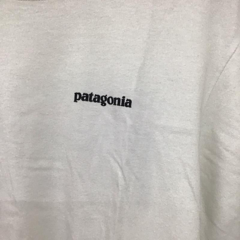 パタゴニア patagonia Tシャツ 半袖 半袖カットソー プリントTシャツ クルーネックカットソー S ロゴ、文字 白 / ホワイト / white メンズ USED 古着 中古 10157738
