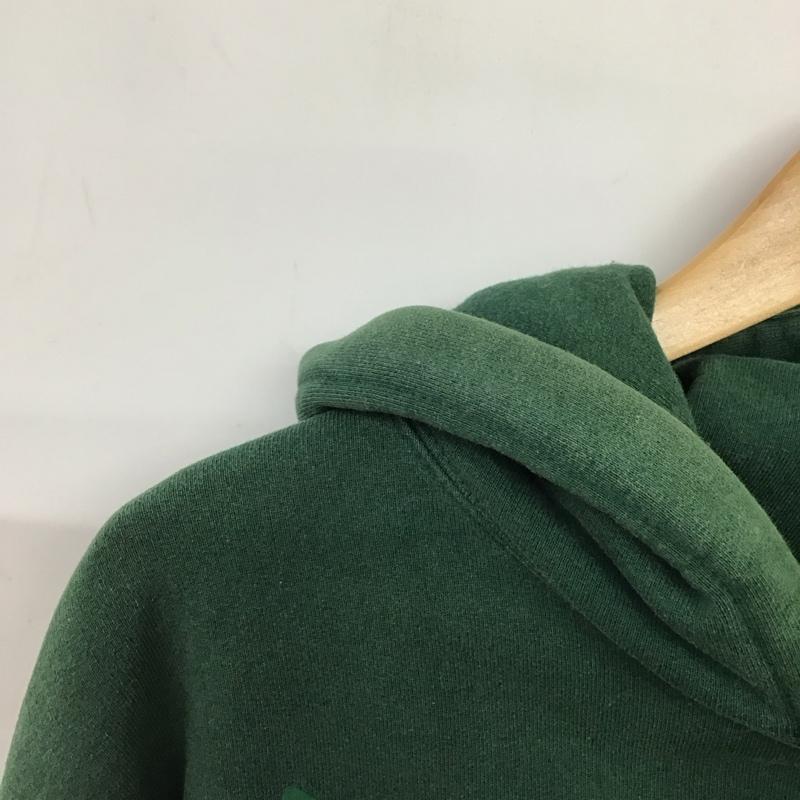 シュプリーム Supreme パーカー 長袖 長袖パーカー プルオーバーパーカー スウェット S ロゴ、文字 緑 / グリーン / green メンズ USED 古着 中古 10157740