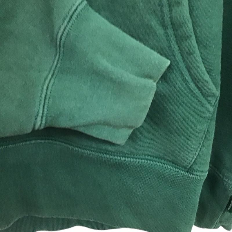 シュプリーム Supreme パーカー 長袖 長袖パーカー プルオーバーパーカー スウェット S ロゴ、文字 緑 / グリーン / green メンズ USED 古着 中古 10157740