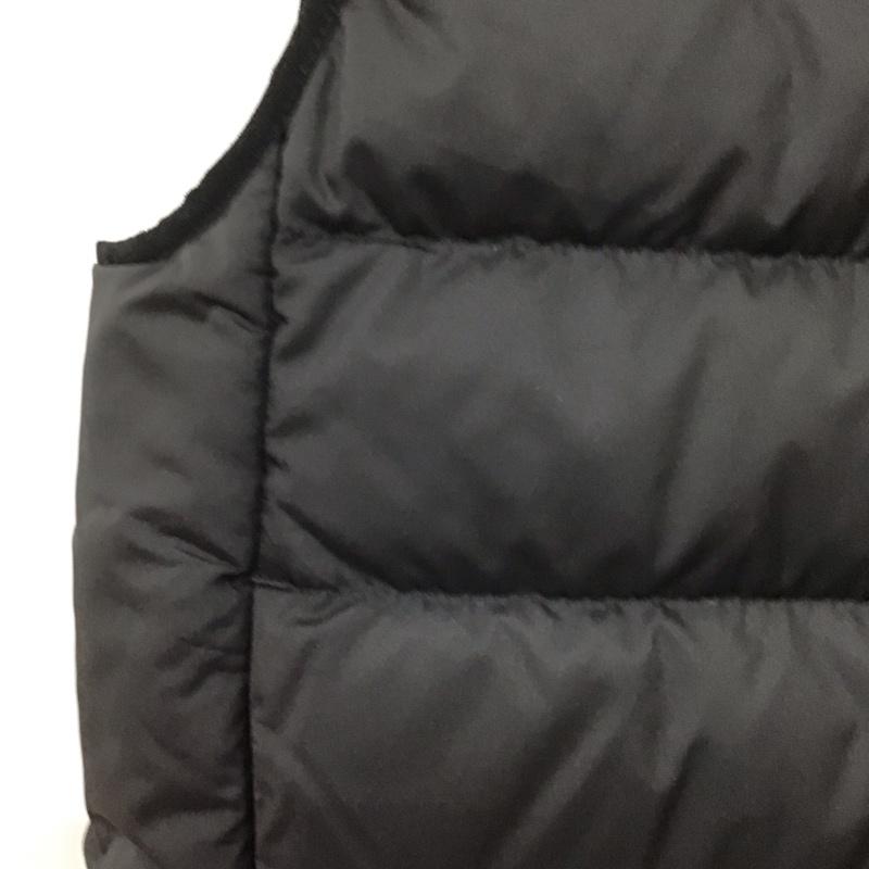 アディダス adidas ベスト ベスト ジップアップベスト ダウンジャケット M ロゴ、文字 黒 / ブラック / black メンズ USED 古着 中古 10157741