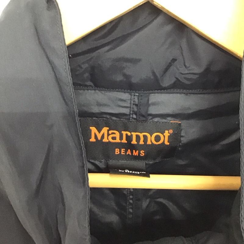 マーモット Marmot ジャケット、上着 ジャンパー、ブルゾン ジップアップジャケット ナイロンジャケット アウター S 無地 黒 / ブラック / black メンズ USED 古着 中古 10157742