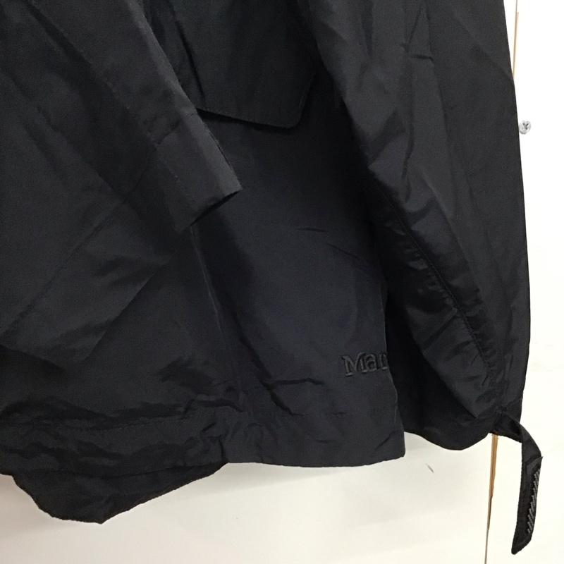 マーモット Marmot ジャケット、上着 ジャンパー、ブルゾン ジップアップジャケット ナイロンジャケット アウター S 無地 黒 / ブラック / black メンズ USED 古着 中古 10157742
