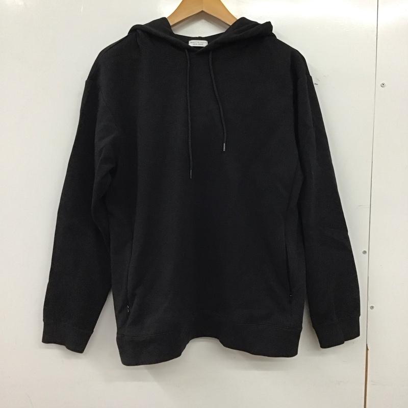 ビューティアンドユースユナイテッドアローズ BEAUTY&YOUTH UNITED ARROWS パーカー 長袖 長袖パーカー プルオーバーパーカー スウェット M 無地 黒 / ブラック / black メンズ USED 古着 中古 10157744