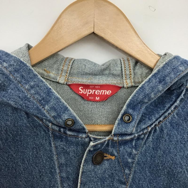 シュプリーム Supreme ジャケット、上着 ジャンパー、ブルゾン デニムジャケット Gジャン アウター カジュアルジャケット M 無地 インディゴ / インディゴ / Indigo メンズ USED 古着 中古 10157745