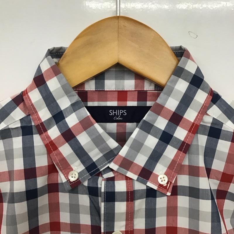 シップスカラーズ SHIPS COLORS シャツ、ブラウス 長袖 長袖シャツ チェックシャツ カラーシャツ M チェック マルチカラー / マルチカラー / multicolor メンズ USED 古着 中古 10157749
