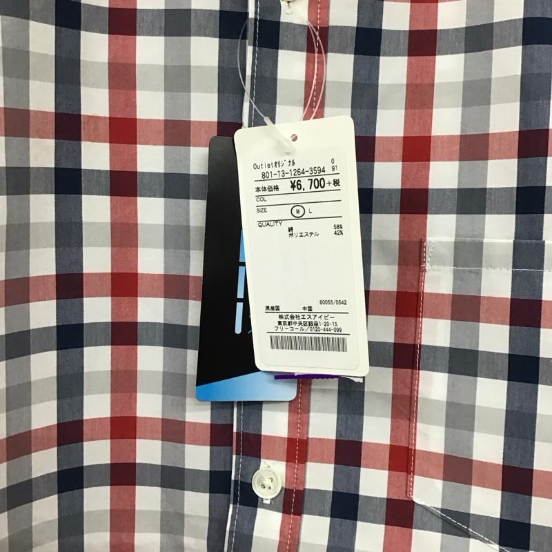 シップスカラーズ SHIPS COLORS シャツ、ブラウス 長袖 長袖シャツ チェックシャツ カラーシャツ M チェック マルチカラー / マルチカラー / multicolor メンズ USED 古着 中古 10157749