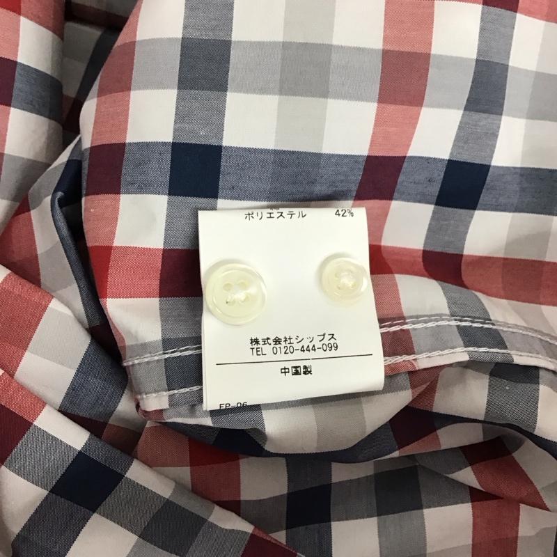 シップスカラーズ SHIPS COLORS シャツ、ブラウス 長袖 長袖シャツ チェックシャツ カラーシャツ M チェック マルチカラー / マルチカラー / multicolor メンズ USED 古着 中古 10157749