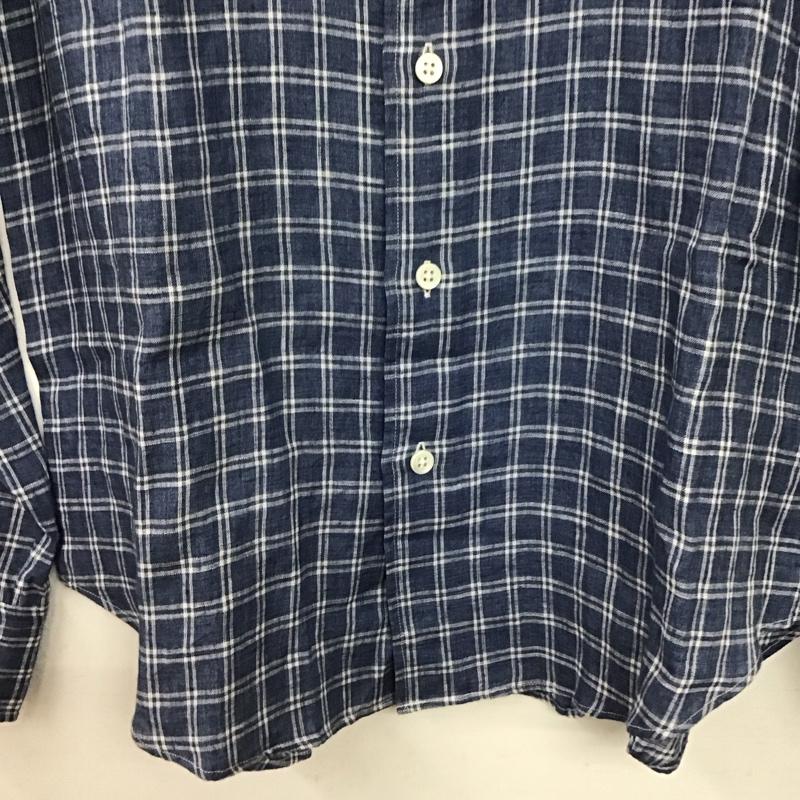 トゥモローランド TOMORROWLAND シャツ、ブラウス 長袖 長袖シャツ チェックシャツ カラーシャツ XS チェック マルチカラー / マルチカラー / multicolor メンズ USED 古着 中古 10157750