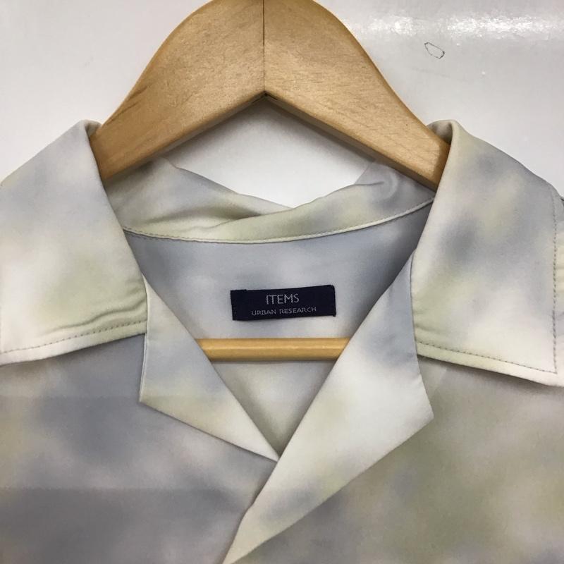 アイテムズ アーバンリサーチ ITEMS URBAN RESEARCH シャツ、ブラウス 半袖 半袖シャツ プリントシャツ ポケットシャツ L プリント マルチカラー / マルチカラー / multicolor メンズ USED 古着 中古 10157751
