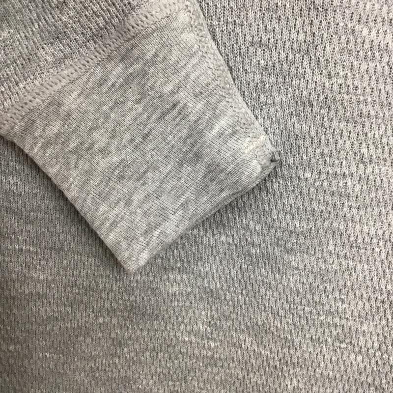 ヘインズ HANES カットソー 長袖 長袖カットソー ヘンリーネックカットソー S 無地 灰 / グレー / gray メンズ USED 古着 中古 10157754
