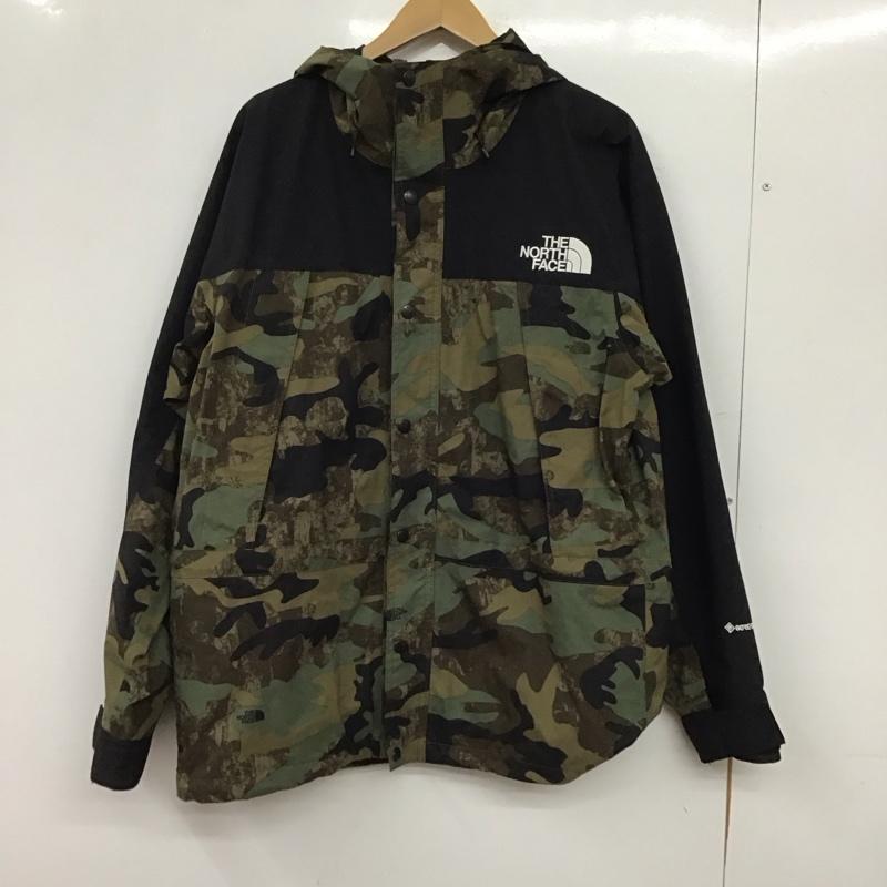 ザノースフェイス THE NORTH FACE ジャケット、上着 ジャンパー、ブルゾン np62237 マウンテンパーカ ジップアップジャケット アウター L カモフラージュ柄・迷彩 マルチカラー / マルチカラー / multicolor メンズ USED 古着 中古 10157755