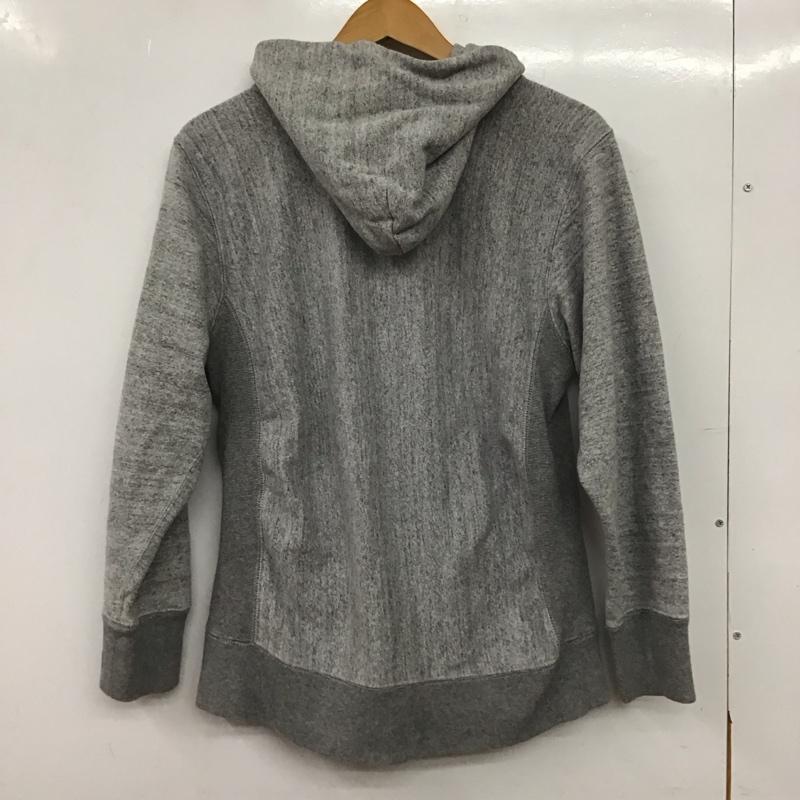 チャンピオン Champion パーカー 長袖 ジップアップパーカー 長袖パーカー カジュアルジャケット M 無地 灰 / グレー / gray メンズ USED 古着 中古 10157758