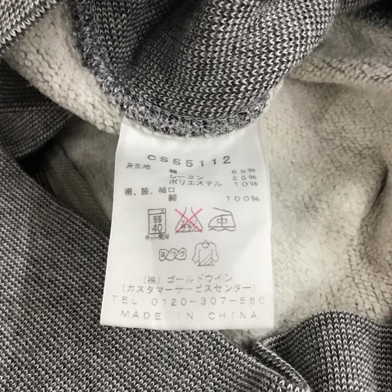 チャンピオン Champion パーカー 長袖 ジップアップパーカー 長袖パーカー カジュアルジャケット M 無地 灰 / グレー / gray メンズ USED 古着 中古 10157758