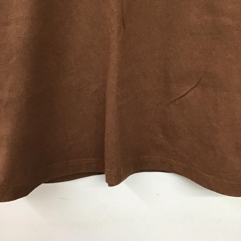 ダントン Danton Tシャツ 半袖 半袖カットソー プリントTシャツ クルーネックカットソー 40 ロゴ、文字 茶 / ブラウン / brown メンズ USED 古着 中古 10157759