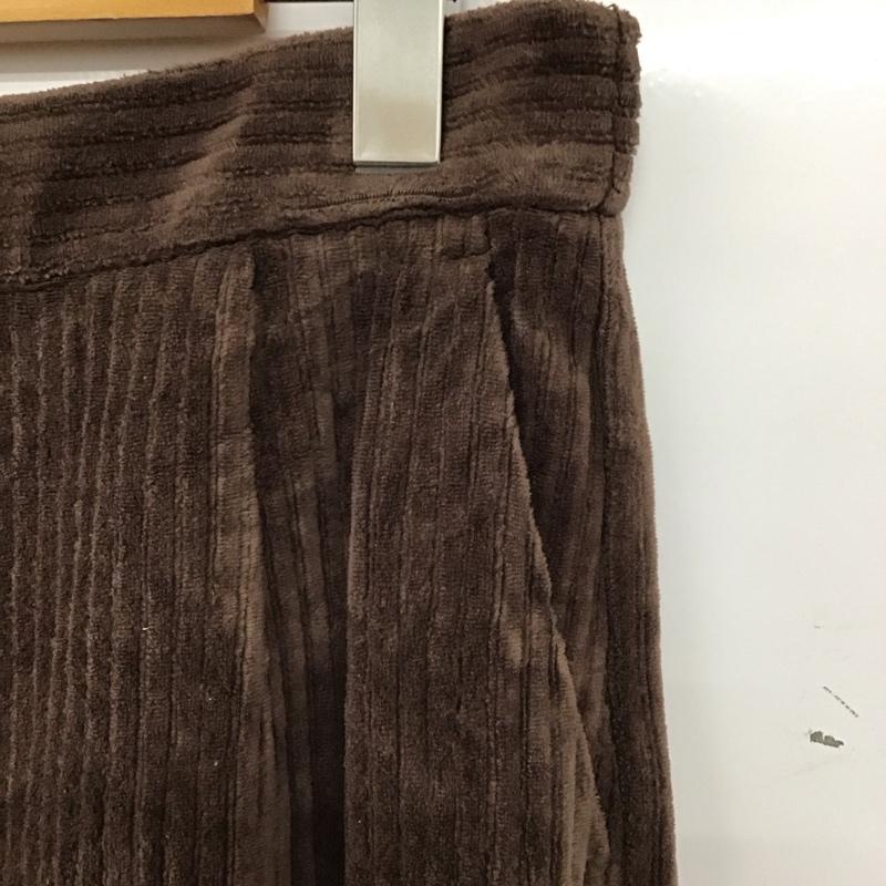 スタディオクリップ studio CLIP スカート ロングスカート M 無地 茶 / ブラウン / brown レディース USED 古着 中古 10157760