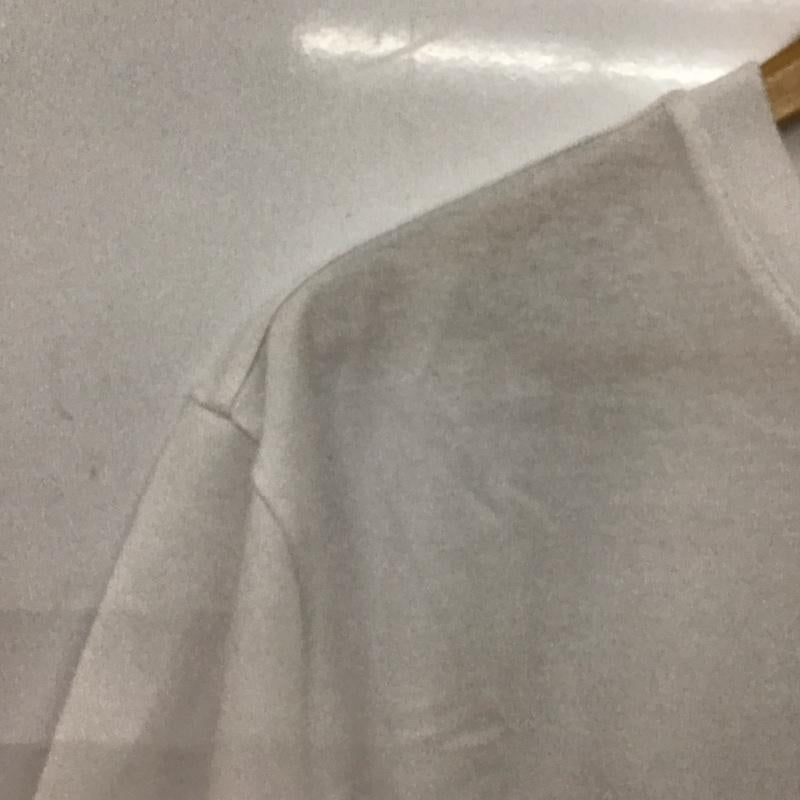 ザノースフェイス THE NORTH FACE Tシャツ 半袖 半袖カットソー プリントTシャツ クルーネックカットソー XXL ロゴ、文字 白 / ホワイト / white メンズ USED 古着 中古 10157761