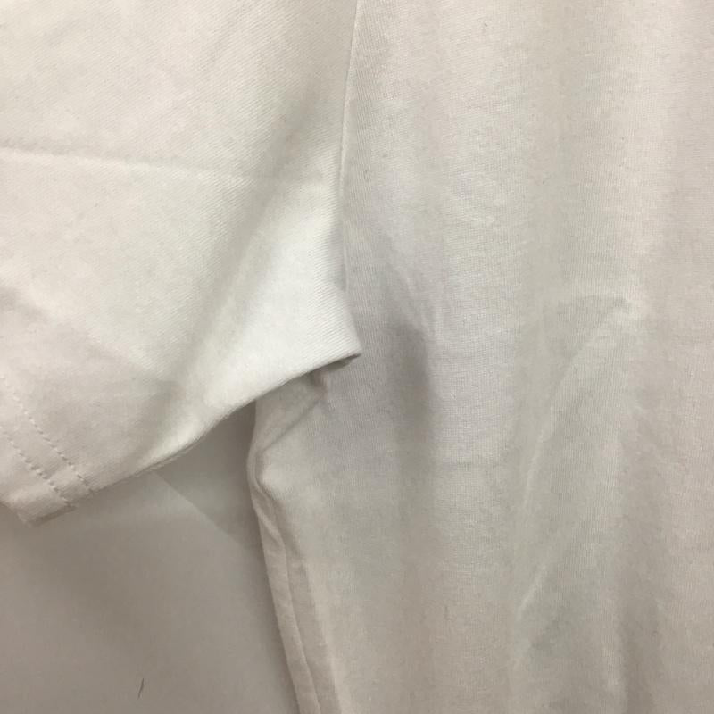 ザノースフェイス THE NORTH FACE Tシャツ 半袖 半袖カットソー プリントTシャツ クルーネックカットソー XXL ロゴ、文字 白 / ホワイト / white メンズ USED 古着 中古 10157761