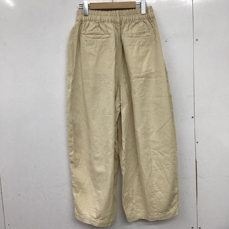 ハーベスティ HARVESTY パンツ ワークパンツ、ペインターパンツ A12005 クロップド サーカスパンツ 2 無地 アイボリー / アイボリー / レディース USED 古着 中古 10157762