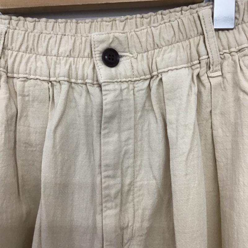 ハーベスティ HARVESTY パンツ ワークパンツ、ペインターパンツ A12005 クロップド サーカスパンツ 2 無地 アイボリー / アイボリー / レディース USED 古着 中古 10157762