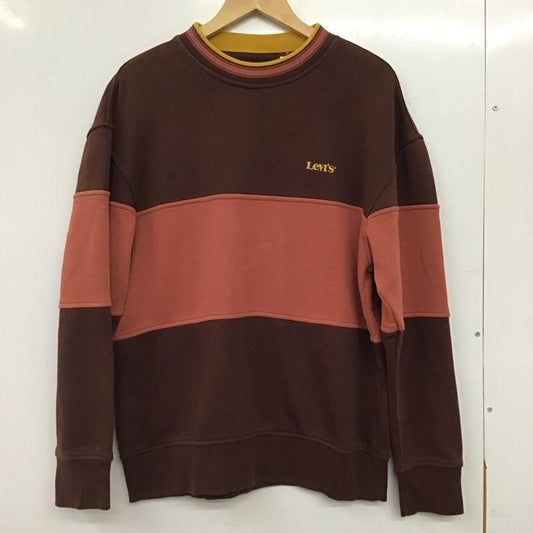 リーバイス Levi s トレーナー 長袖 長袖トレーナー スウェット クルーネック プルオーバー S ロゴ、文字 マルチカラー / マルチカラー / multicolor メンズ USED 古着 中古 10157764