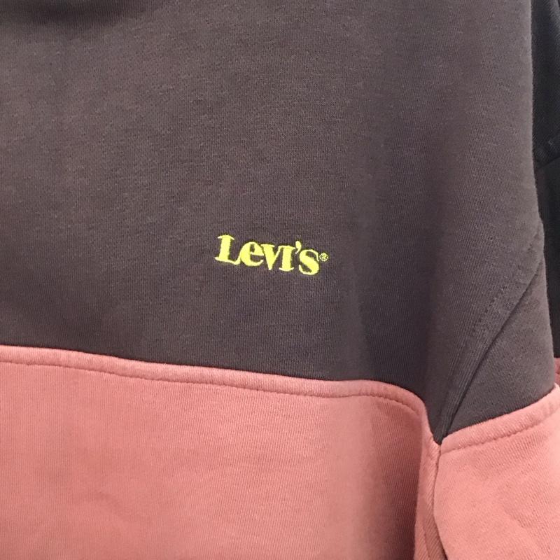 リーバイス Levi s トレーナー 長袖 長袖トレーナー スウェット クルーネック プルオーバー S ロゴ、文字 マルチカラー / マルチカラー / multicolor メンズ USED 古着 中古 10157764