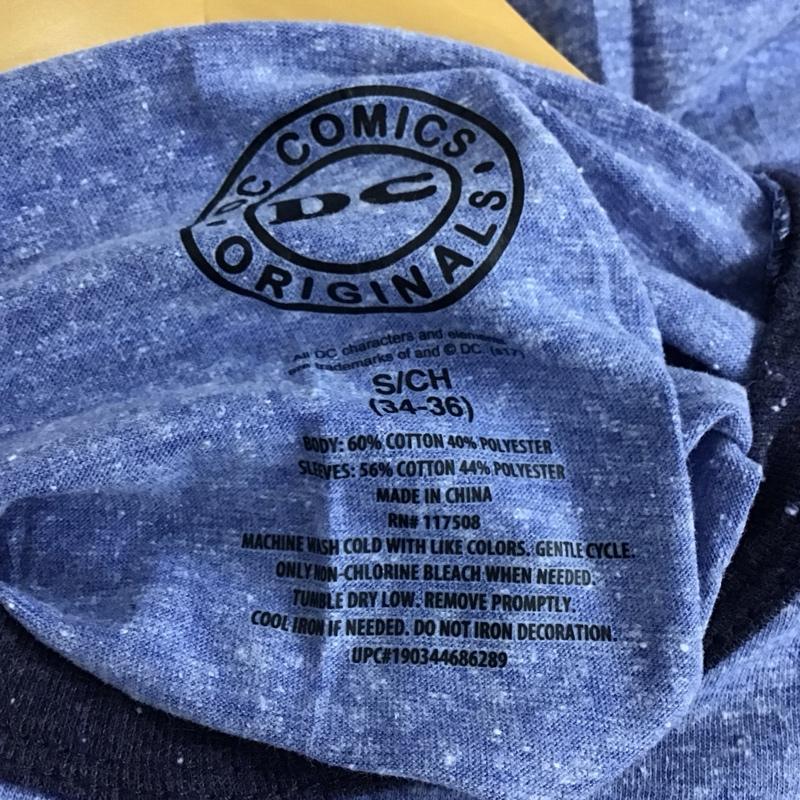 古着 USED Tシャツ 半袖 半袖カットソー プリントTシャツ クルーネックカットソー S プリント 紺 / ネイビー / navy X 水色 / ライトブルー / メンズ USED 古着 中古 10157767