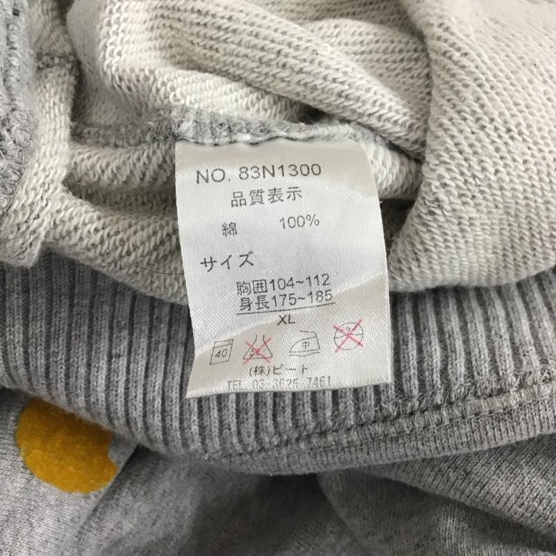 ノートン Norton トレーナー 長袖 長袖トレーナー スウェット クルーネック プルオーバー XL ロゴ、文字 灰 / グレー / gray メンズ USED 古着 中古 10157768