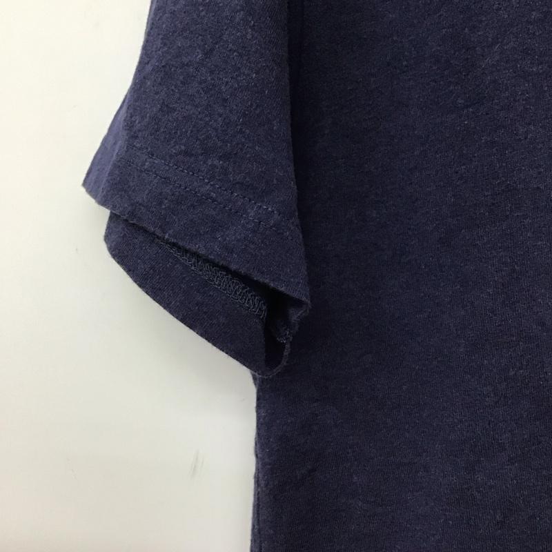 チャップス CHAPS Tシャツ 半袖 半袖カットソー プリントTシャツ クルーネックカットソー L ロゴ、文字 紺 / ネイビー / navy メンズ USED 古着 中古 10157770