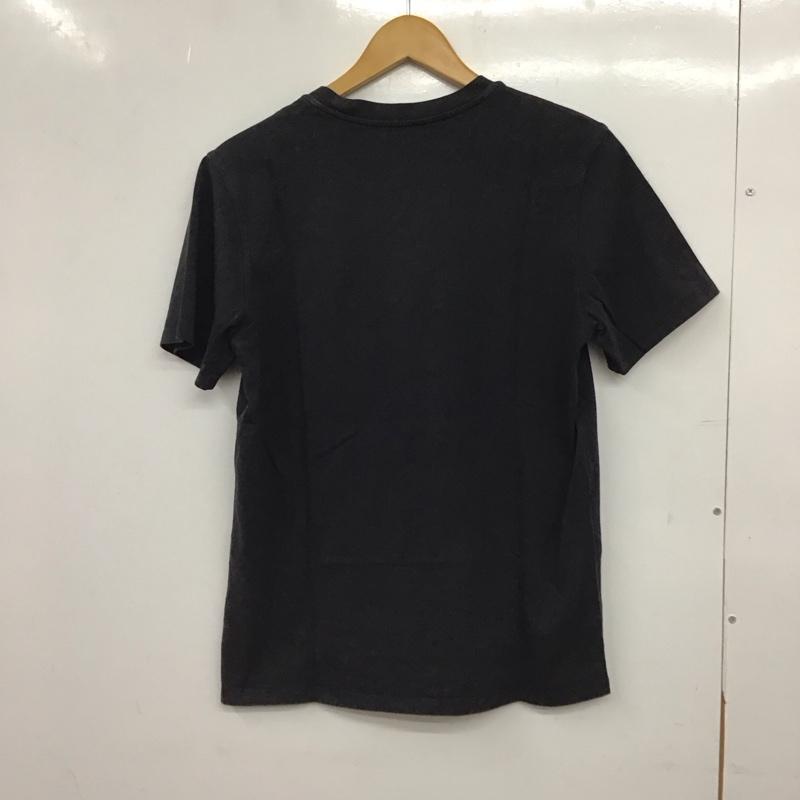 アーペーセー A.P.C. Tシャツ 半袖 半袖カットソー プリントTシャツ クルーネックカットソー S ロゴ、文字 ダークグレー / ダークグレー / メンズ USED 古着 中古 10157775