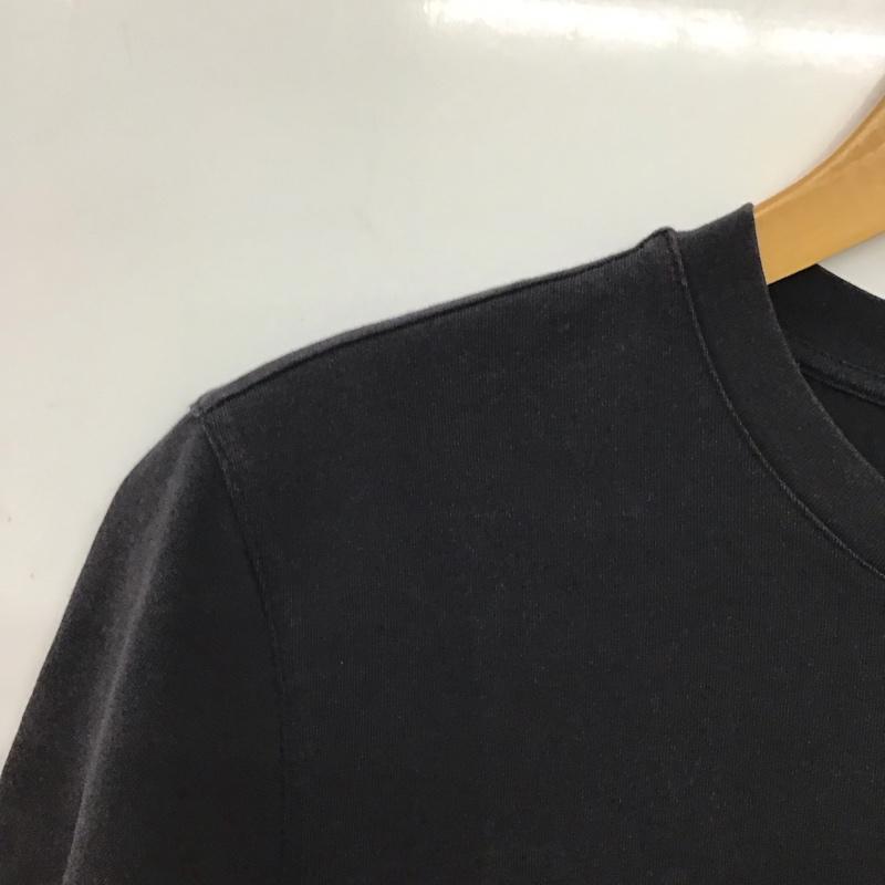 アーペーセー A.P.C. Tシャツ 半袖 半袖カットソー プリントTシャツ クルーネックカットソー S ロゴ、文字 ダークグレー / ダークグレー / メンズ USED 古着 中古 10157775