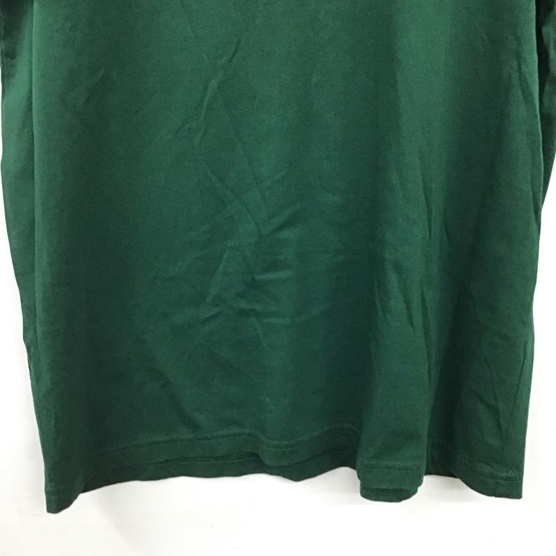 フレッドペリー FRED PERRY Tシャツ 半袖 半袖カットソー プリントTシャツ クルーネックカットソー M ロゴ、文字 紺 / ネイビー / navy メンズ USED 古着 中古 10157778