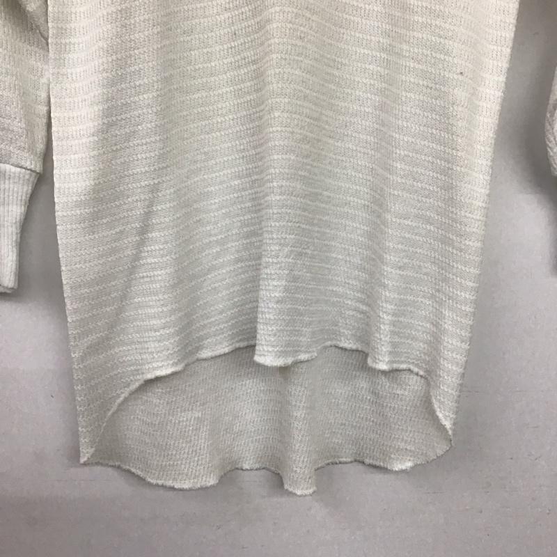 ヘインズ HANES カットソー 長袖 長袖カットソー 無地カットソー クルーネック M 無地 白 / ホワイト / white メンズ USED 古着 中古 10157780