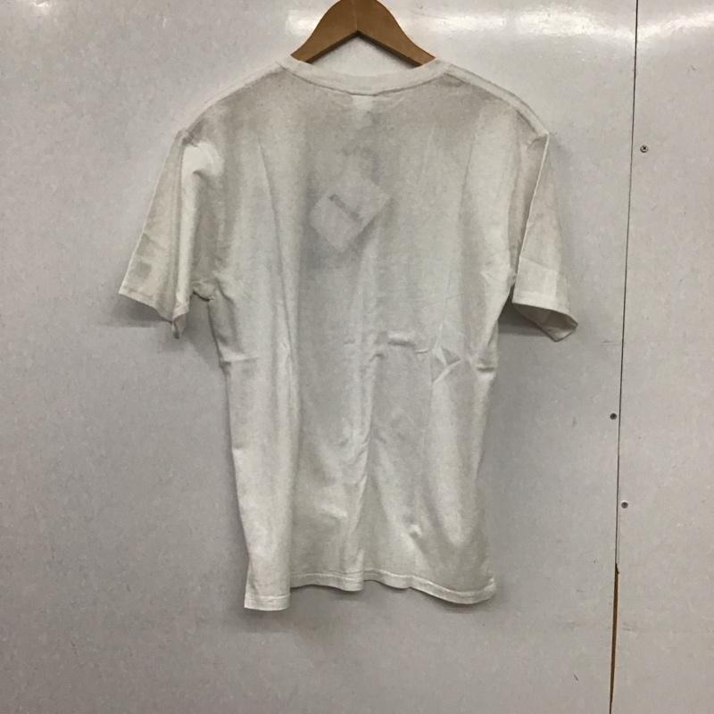 ラッセルアスレティック Russell Athletic Tシャツ 半袖 半袖カットソー プリントTシャツ クルーネックカットソー M ロゴ、文字 白 / ホワイト / white メンズ USED 古着 中古 10157781